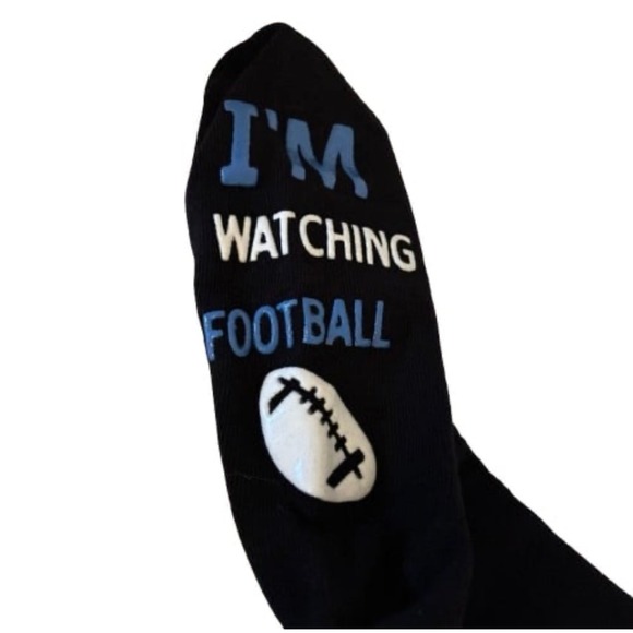 Other - Black Funny Novelty Sports Socks NEW